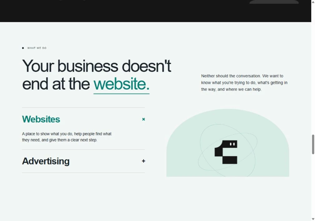 Cloudline Agency — actual website detail capture